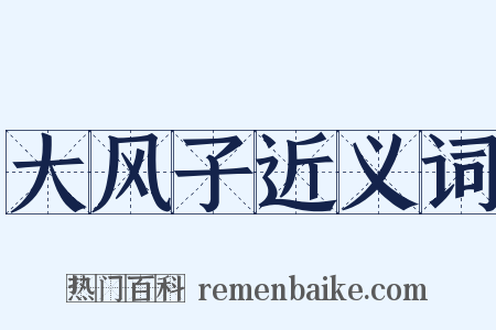 大风子近义词是什么意思的图片